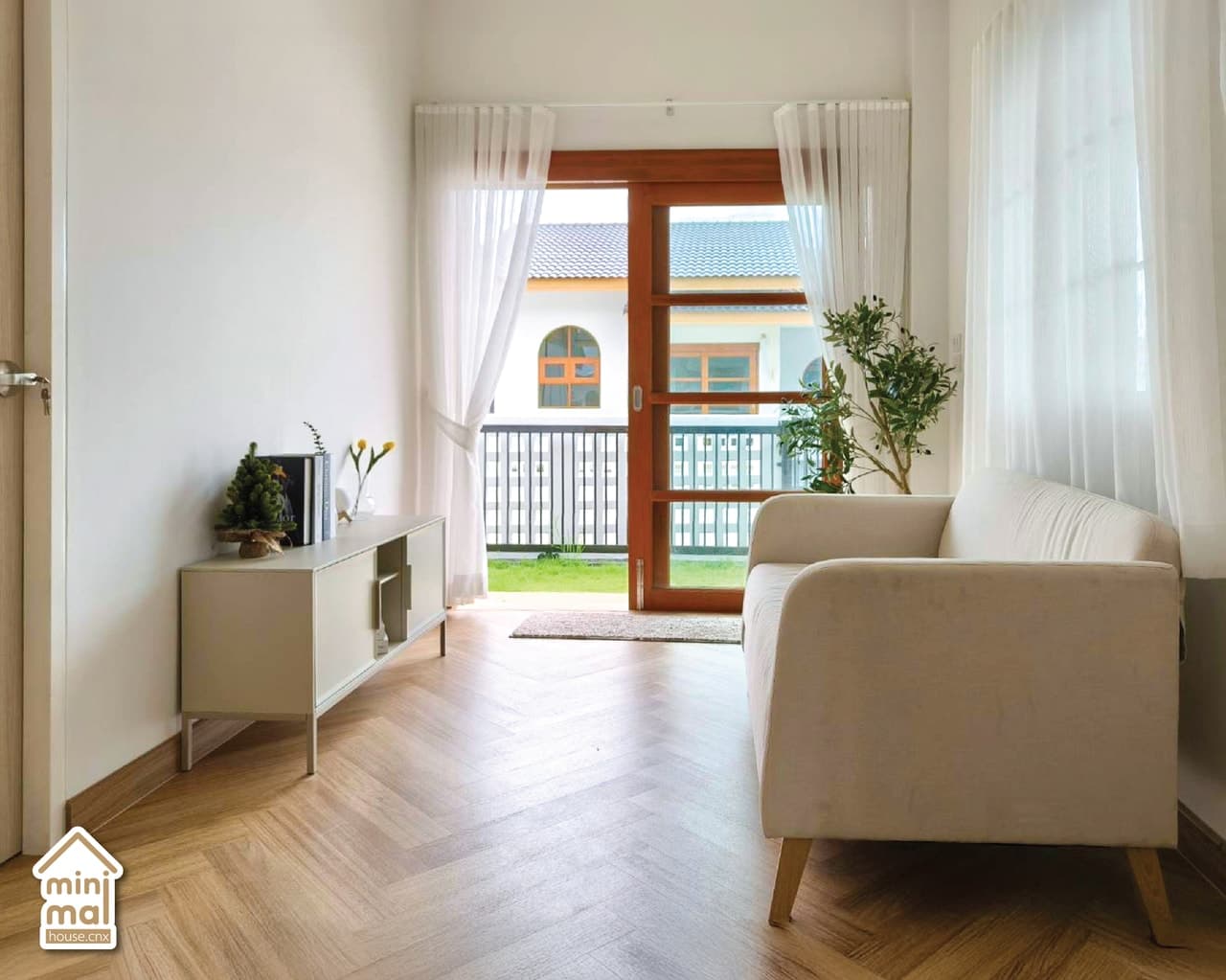 ขายบ้านเดี่ยวนอกโครงการสไตล์มินิมอล  - รูปที่ 3